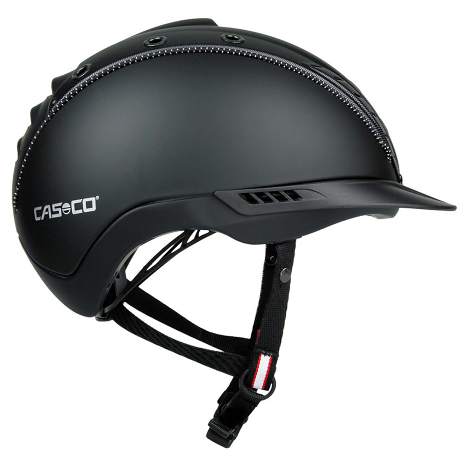 Casco da equitazione mistrall 2 Edizione nero L - XL