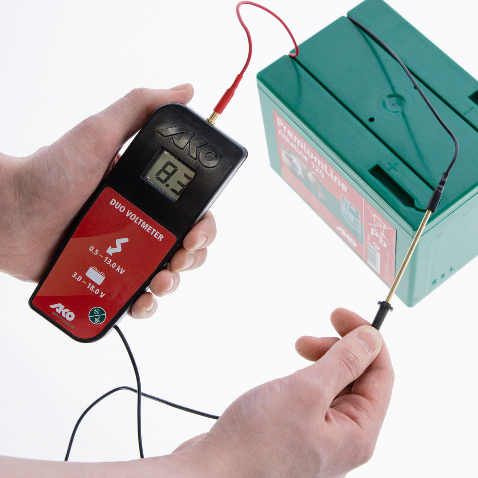AKO Tester Digital-DUO per recinto elettrico e batteria