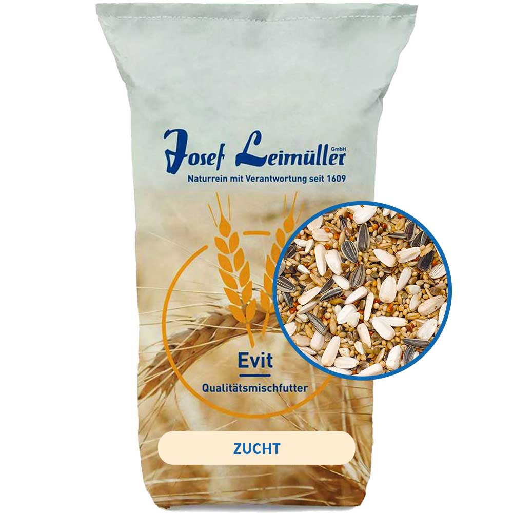 Leimüller Premium Mangime per allevamento parrocchetti ad alto contenuto di semi 5 kg