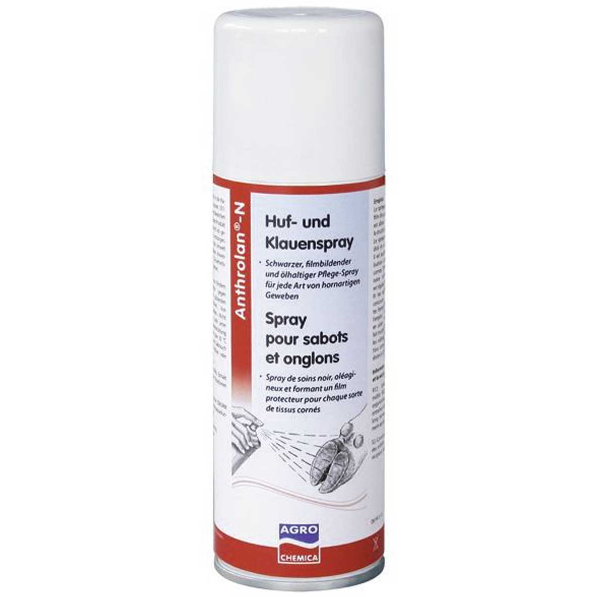 Anthrolan Spray per zoccoli e unghioni 200 ml