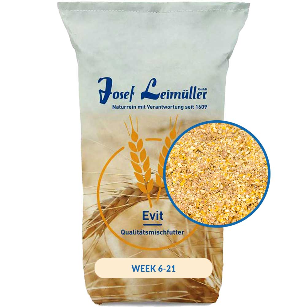 Leimüller Mangime per galline giovani 6-21 settimane 25 kg