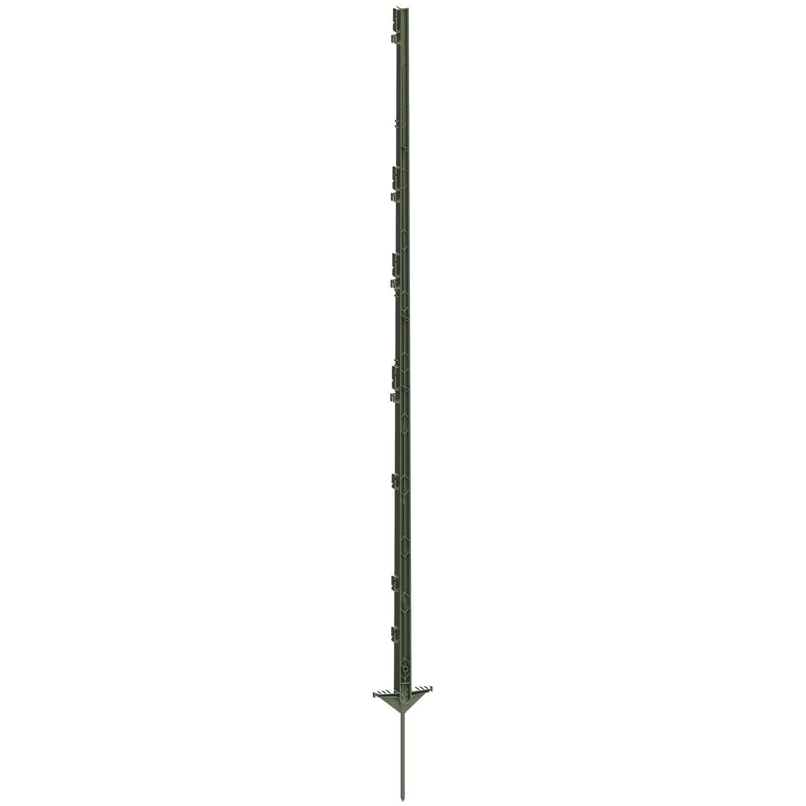 5x AKO Paletto in plastica Classic, 156 cm, doppio predellino, verde