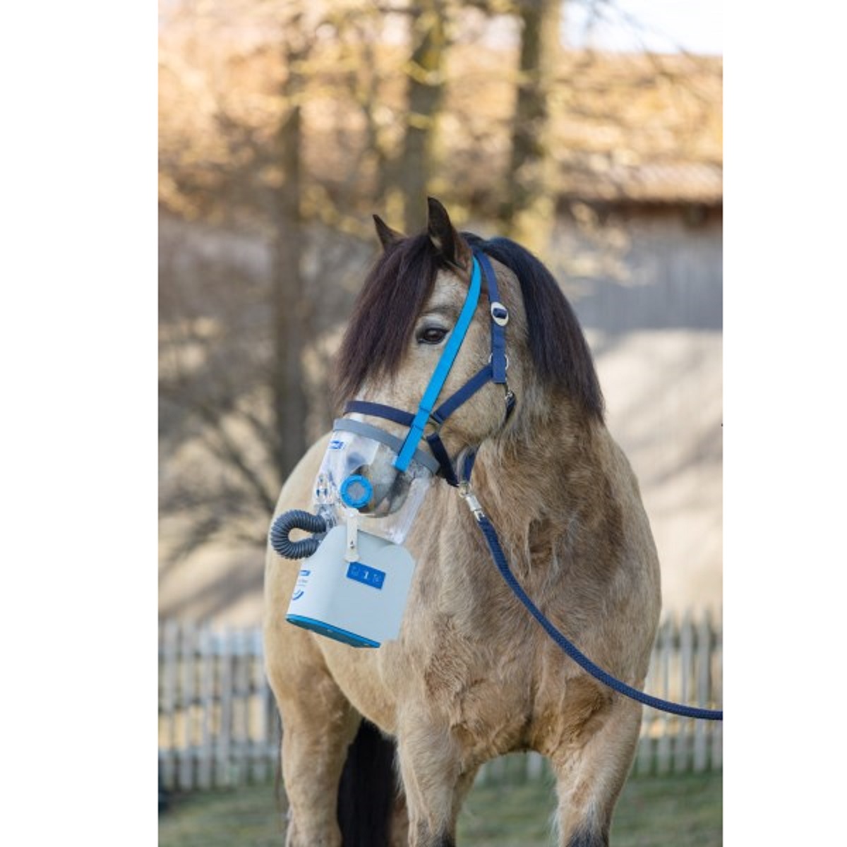 Hippomed Mascherina per inalazioni per AirOne Flex incl. accessori Pony