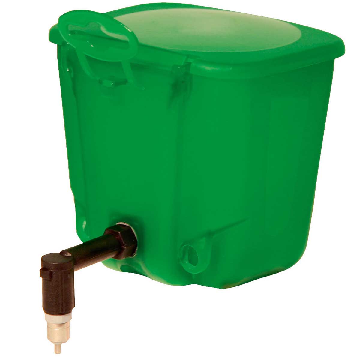 Kerbl Abbeveratoio per piccoli animali in plastica, verde 1000 ml