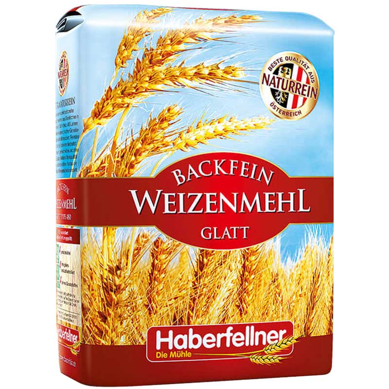 Farina di grano tenero tipo 00 Haberfellner fine (AT W480 / DE 405)
