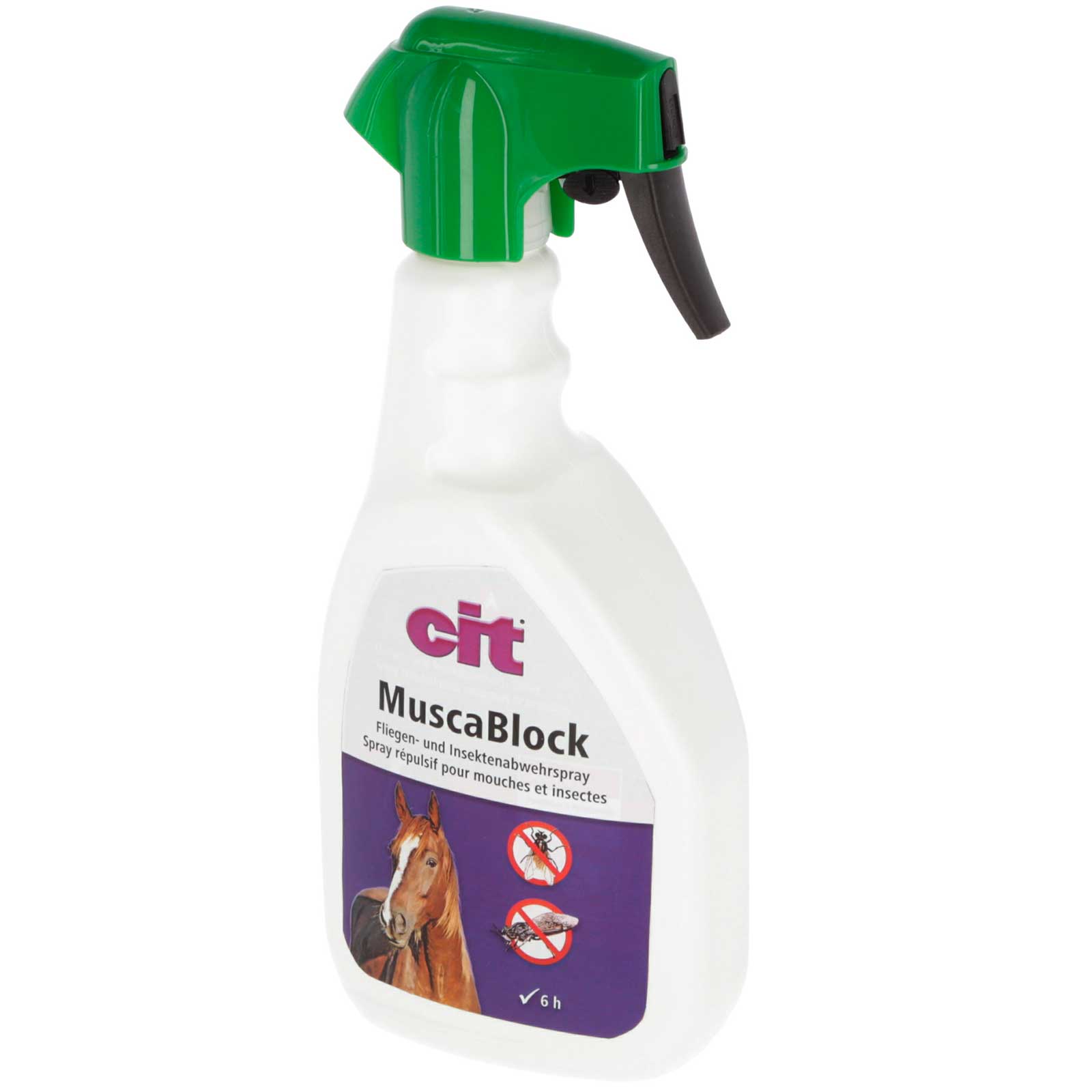 Cit Repellente per insetti spray MuscaBlock 1000 ml