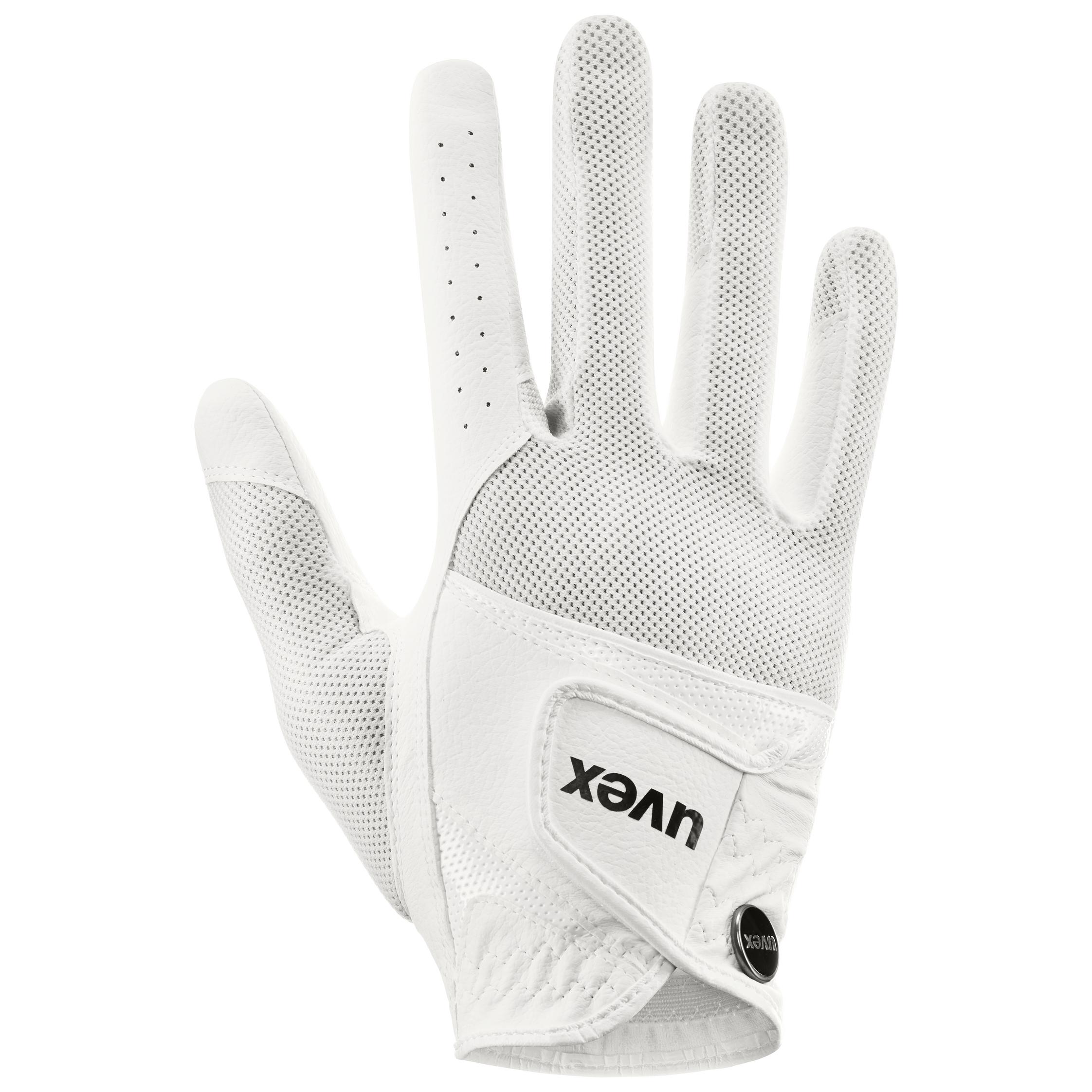 Guanti da equitazione uvex sumair bianco sporco 8.5