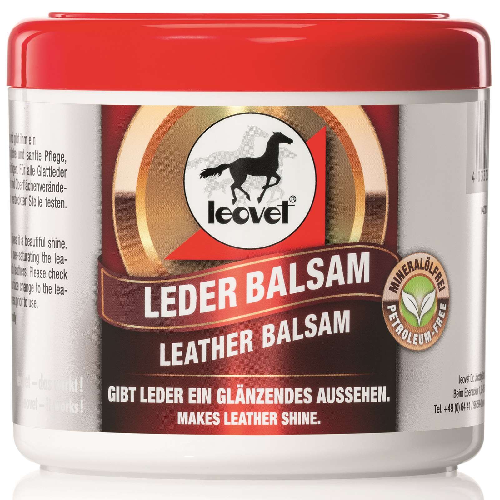 Leovet Leder Balsam per la cura del cuoio 500 ml