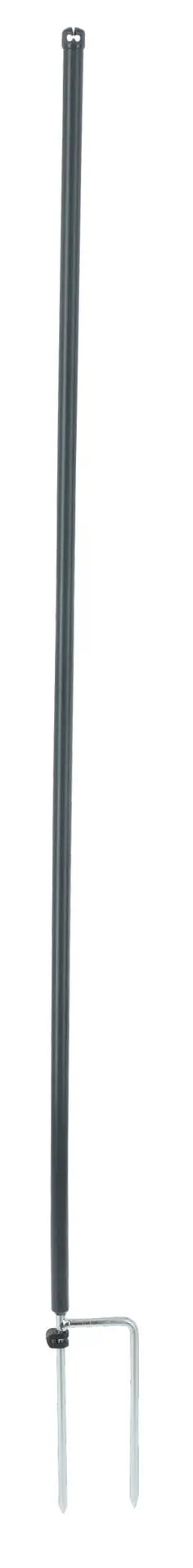 Palo sostitutivo per reti da pascolo PA 122 cm doppia punta, grigio