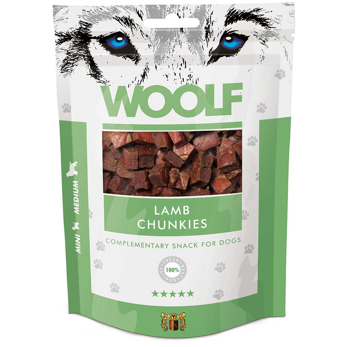 Woolf Dog Treat Lamb Chunkies