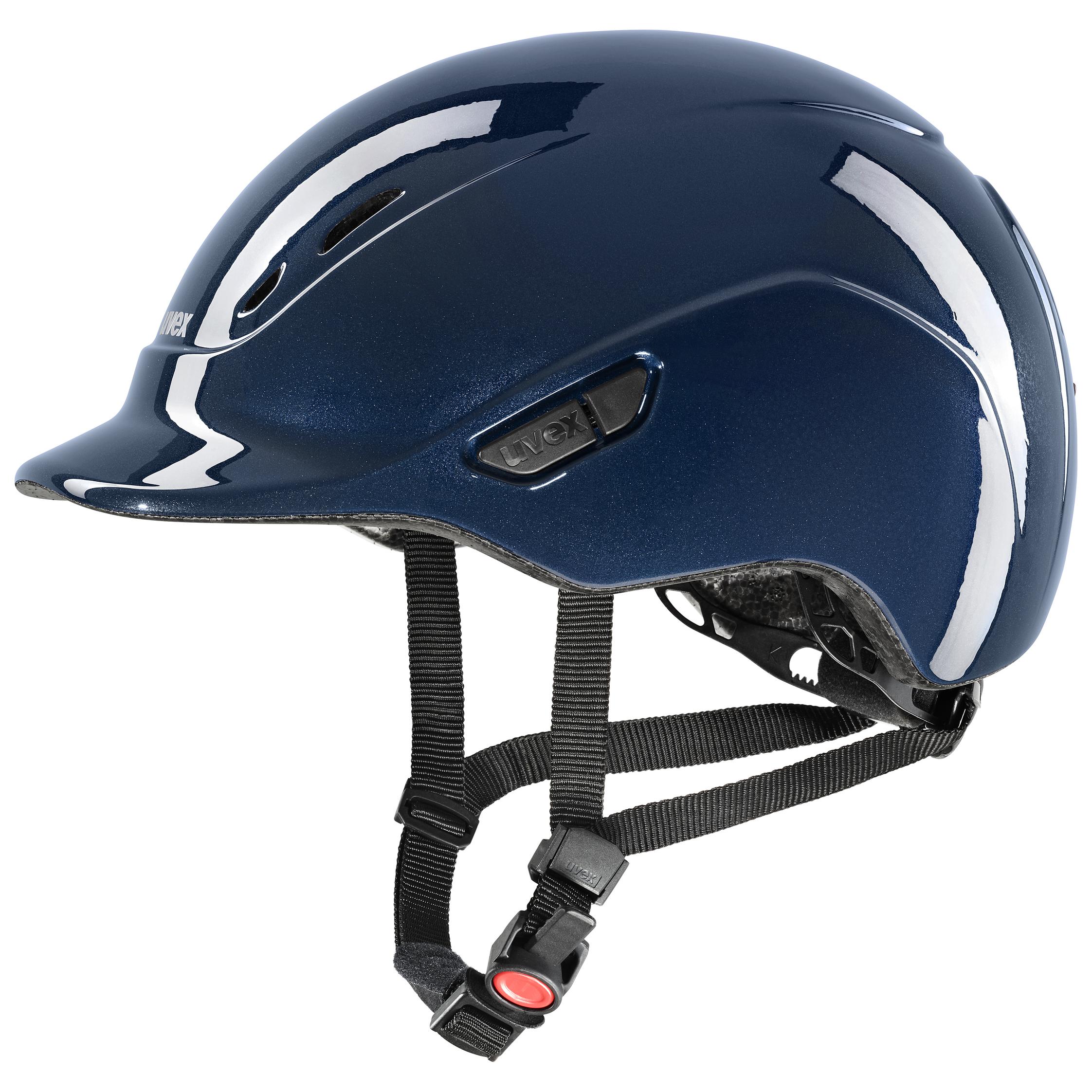 Casco da equitazione uvex Kidoxx navy shiny