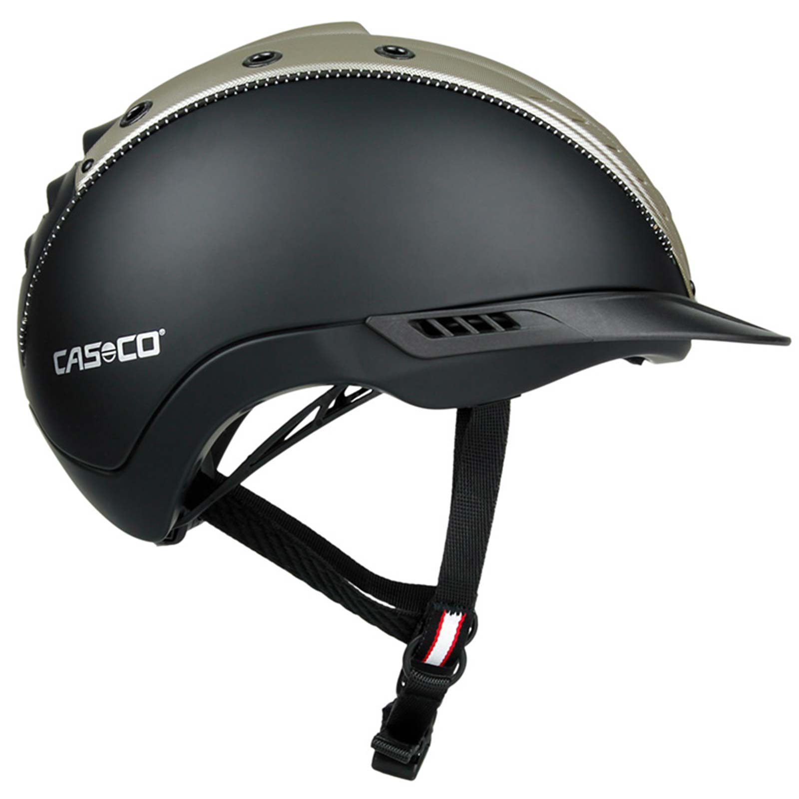 Casco da equitazione mistrall 2 Edizione nero - oliva S - M