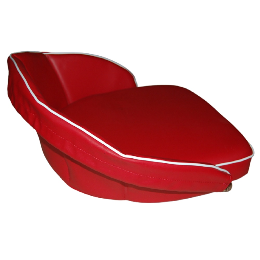 Cuscino sedile trattore in similpelle rossa