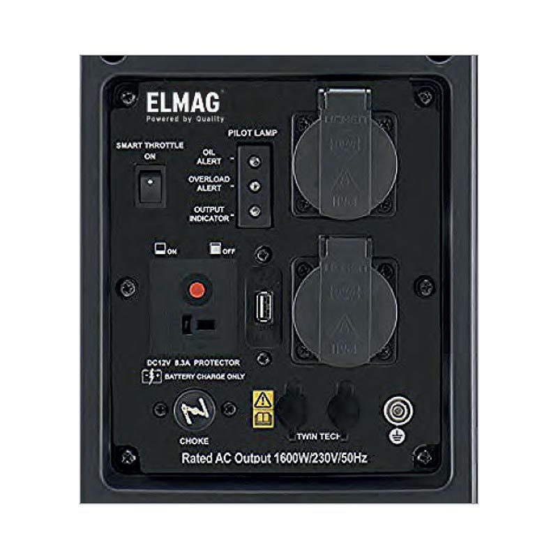 Elmag Generatore di corrente con inverter silenziato SEBSS 2000Wi