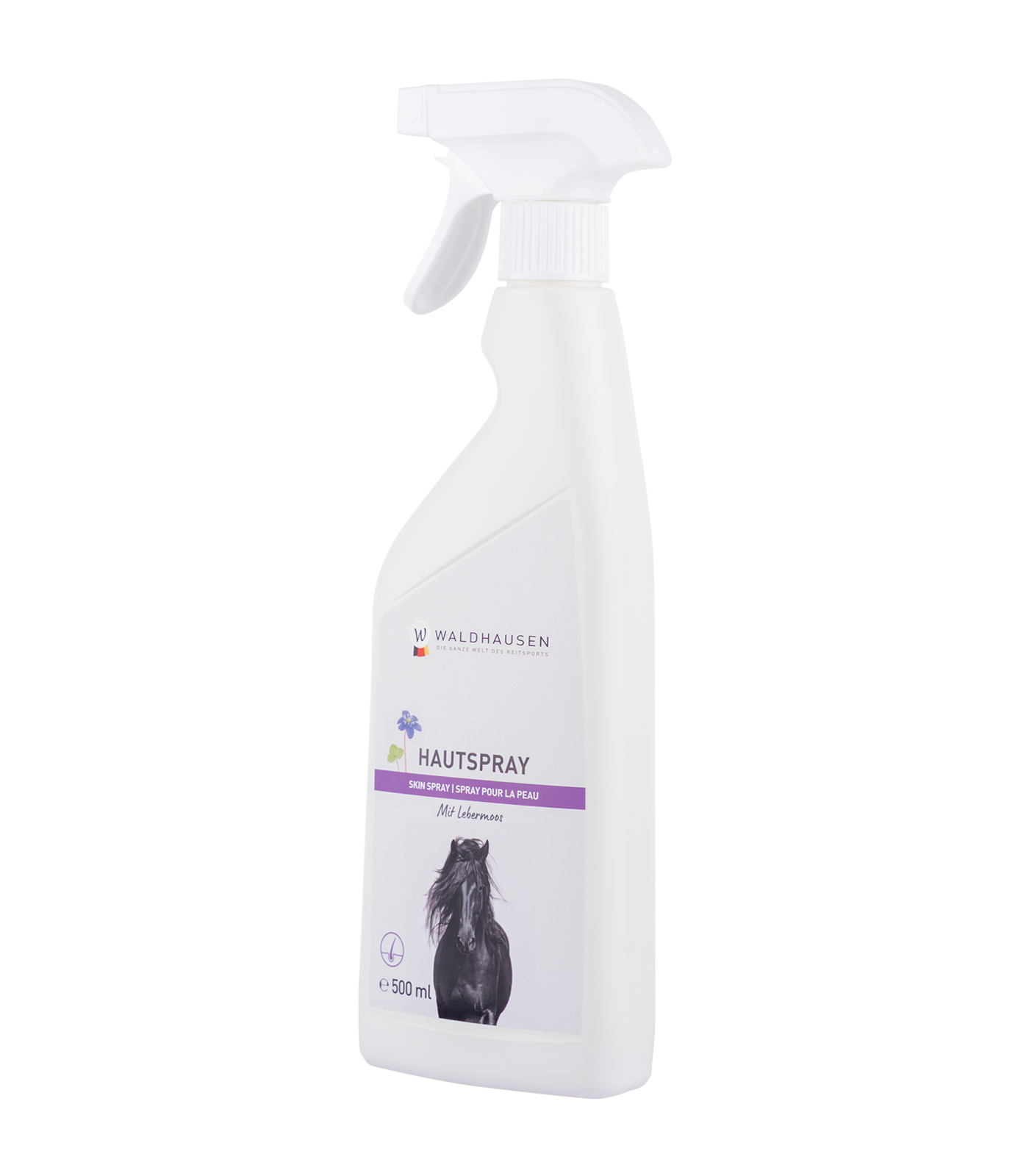 Spray dermatologico contro prurito e abrasioni per coda, criniera e cute, 500 ml