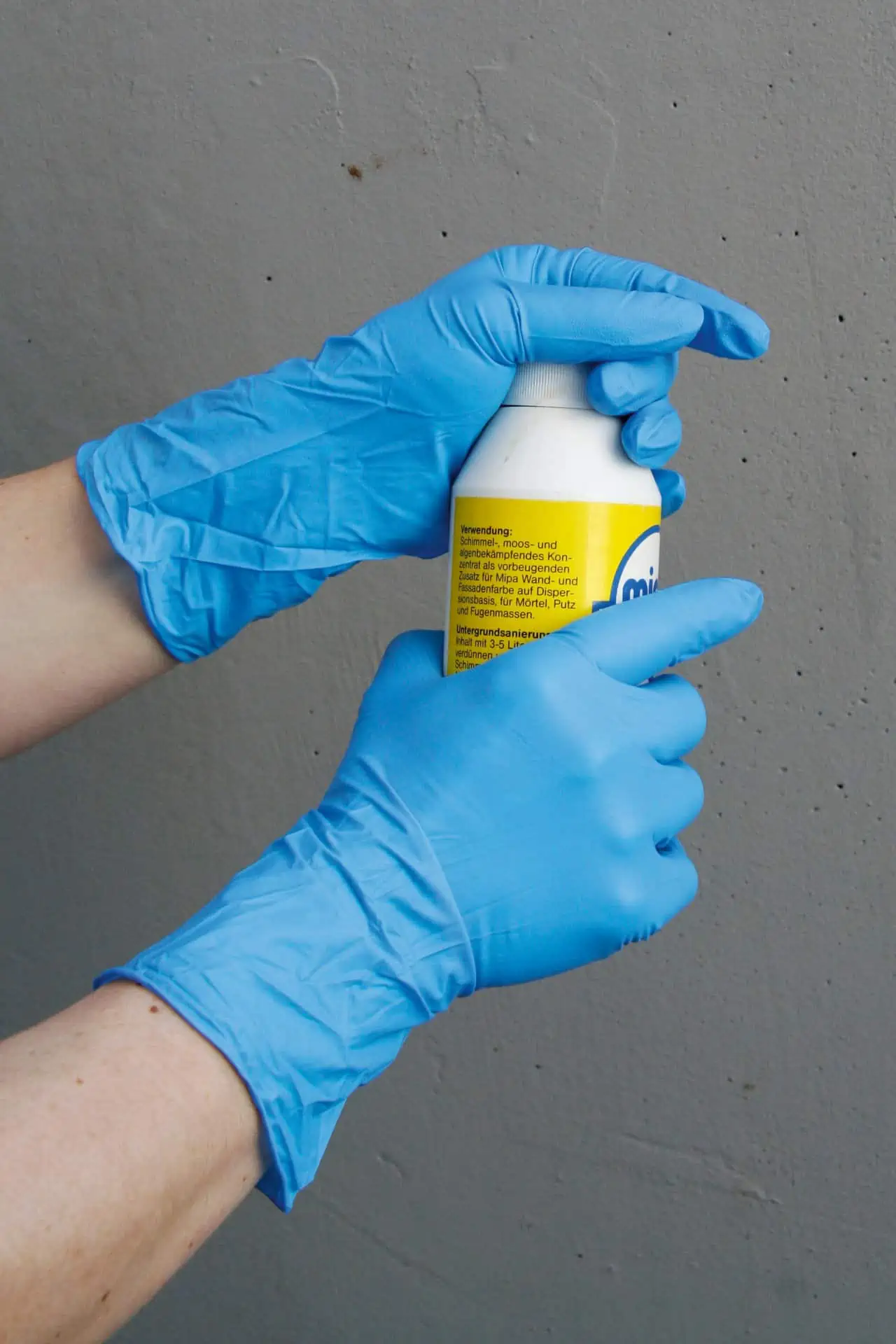 Nitrile disposable gloves blue size XL, 100pcs.