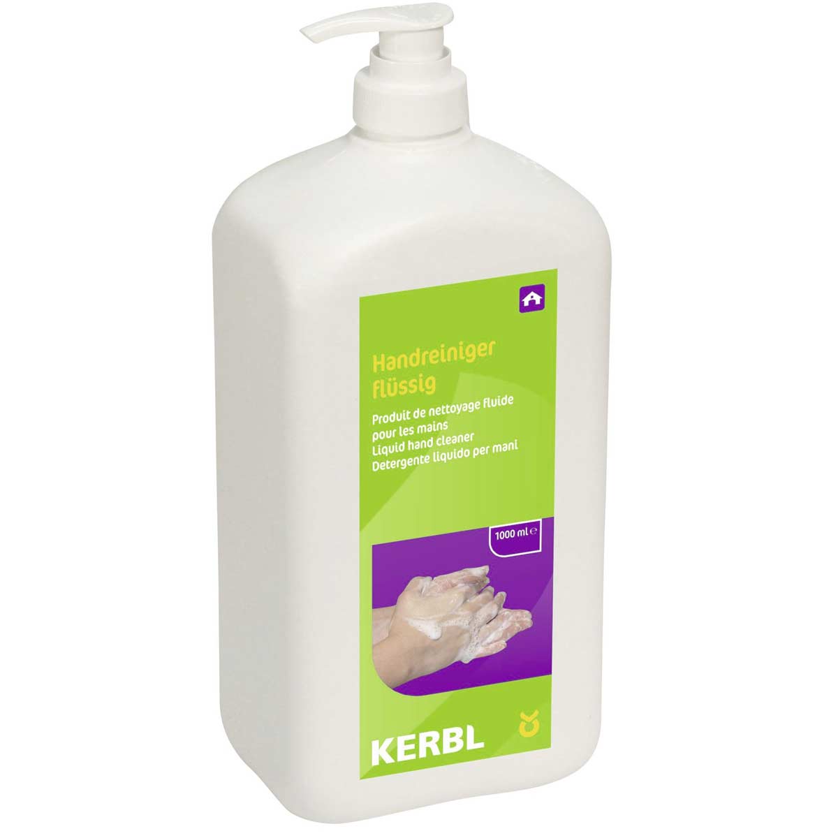 Kerbl Detergente liquido per mani contro lo sporco ostinato 1000 ml