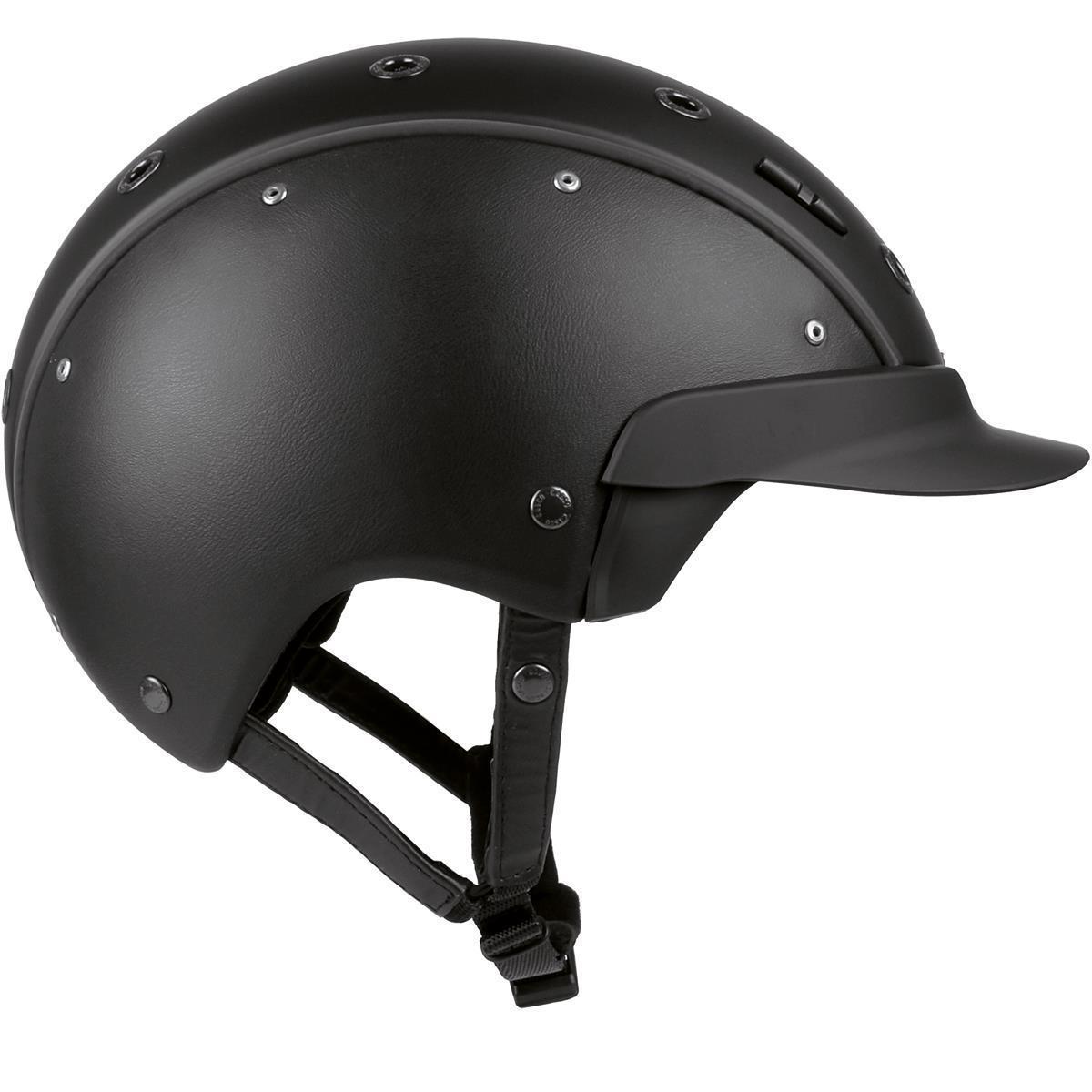 Cap equitazione CASCO MASTER 6 Glattleder S