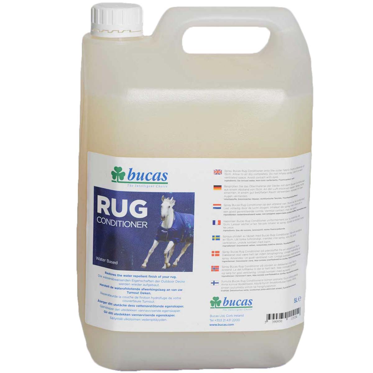Bucas trattamento idrorepellente per coperte cavallo 5 litri Bucas trattamento idrorepellente per coperte cavallo 5 litri
