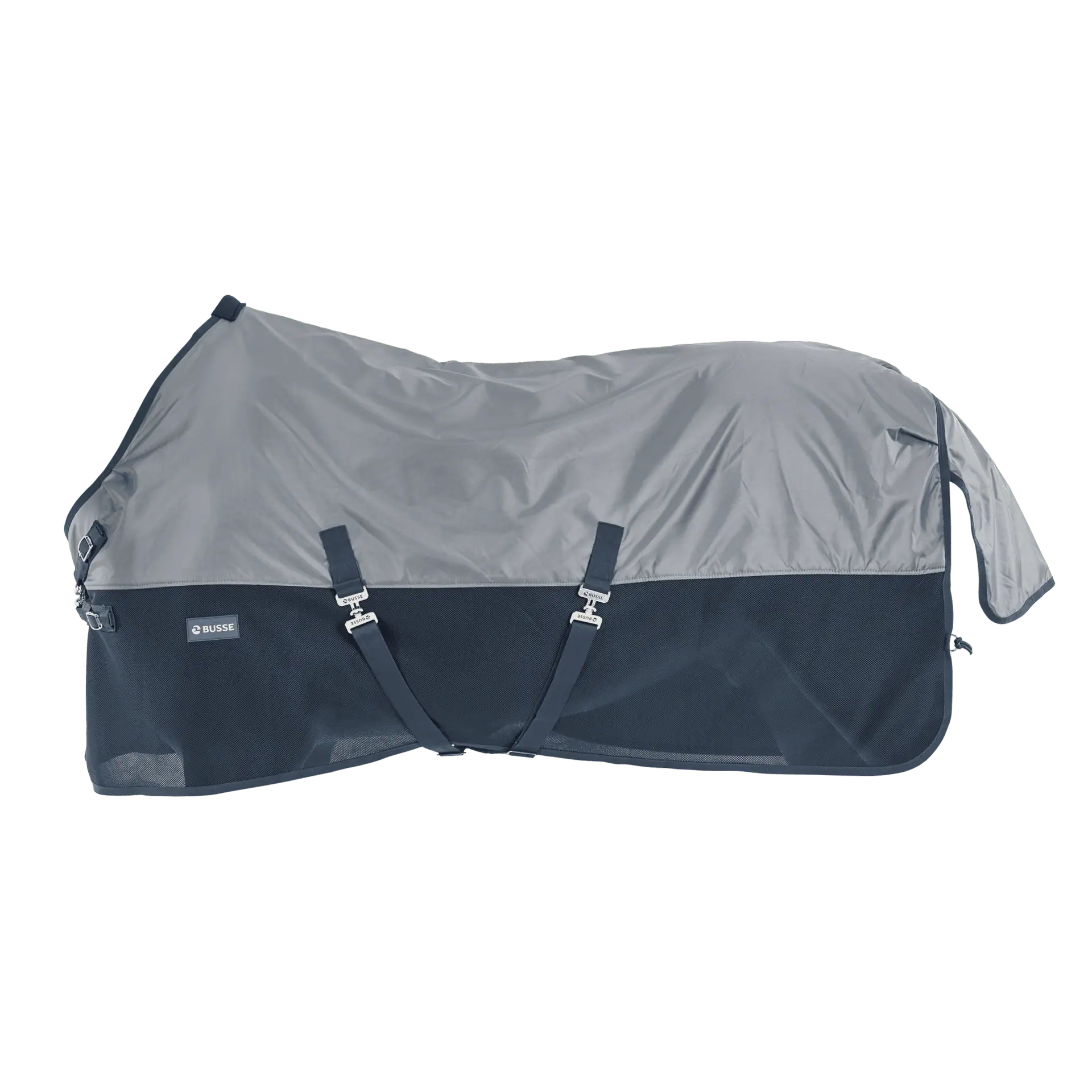 BUSSE Coperta da esterno 3D AIR RAIN 125 grigio/blu navy