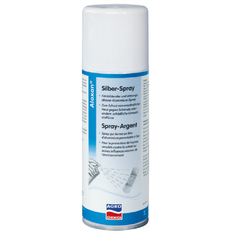 Aloxan Spray argento per la protezione della pelle 200 ml