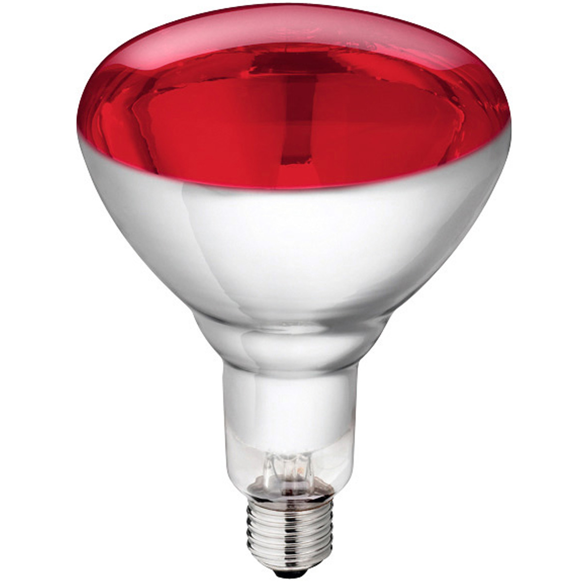 Philips lampada riscaldante ad infrarossi con vetro duro rosso 150 W