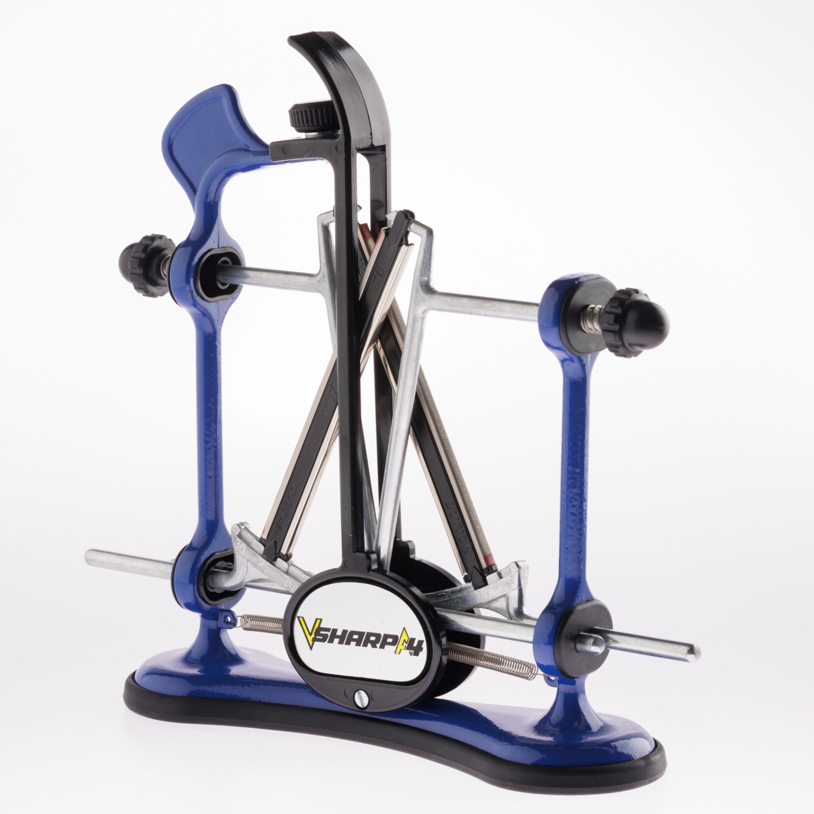 V-Sharp A4 Affilacoltelli professionale con angolazione regolabile blu
